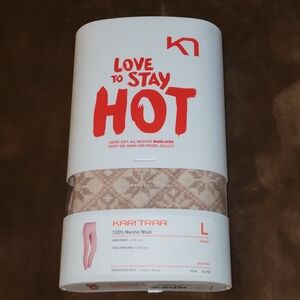 Kari Traa Rose Baselayer Pants Size L - 100% Merino Wool NWT